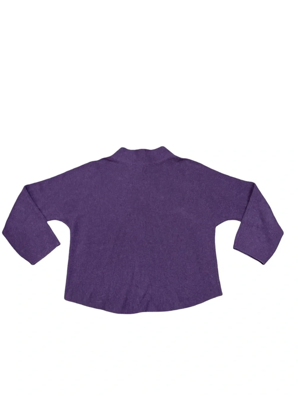 🌟 Lululemon Boxy Cotton-Blend Sweater Heathered Vintage Plum M/L - Picture 3 of 14